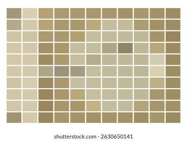  Modern tints and shadows color swatch with a minimal palette, perfect for interior design, print test pages, trendy charts, and digital color use.