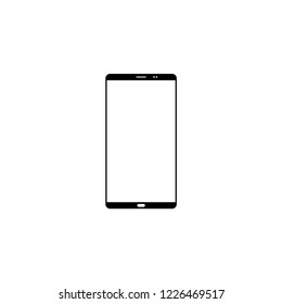Modern touch screen cell phone Empty screen