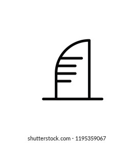 Modern tourism icon