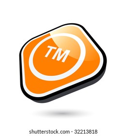 signo de marca comercial moderna