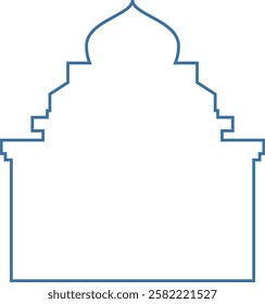 Modern and Traditional Mosque Illustrations