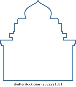 Modern and Traditional Mosque Illustrations