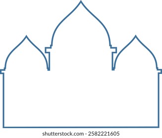 Modern and Traditional Mosque Illustrations