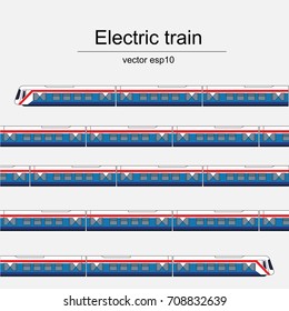 Modern train collection