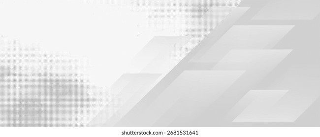 modern transparent diagonal paper cut gray gradient abstract background