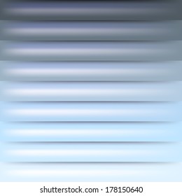 Modern transparent hi-tech layered blue background. Vector illustration
