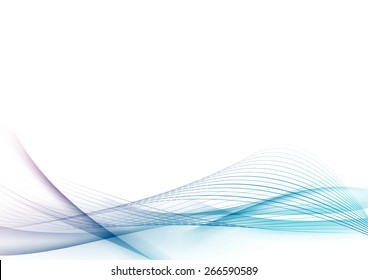 Modern transparent smooth abstract speed swoosh wave certificate design layout background. Vector illustration
