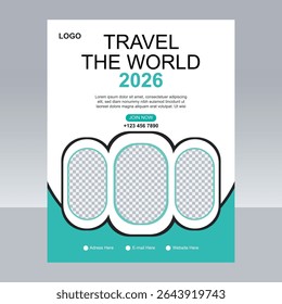 Modern Travel Agency Flyer Template