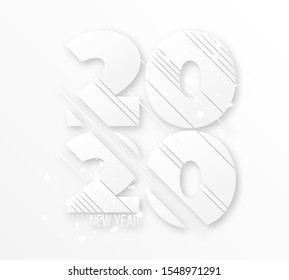 Modern trend in the graph. vector illustration. New Year 2020. Colorful dynamic hipster graphics. Frame for the design of booklets, posters, cards