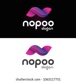 Modern Trend Logo Design with Gradient N Letter