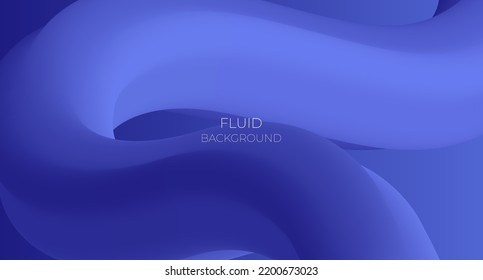 Modern trending abstract wave. Futuristic poster with gradient 3d. Innovation background design for cover, landing page. Vector illustration