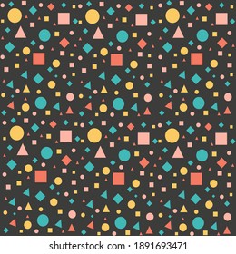 Modern Trendy Abstract Art Background. Vector Illustration