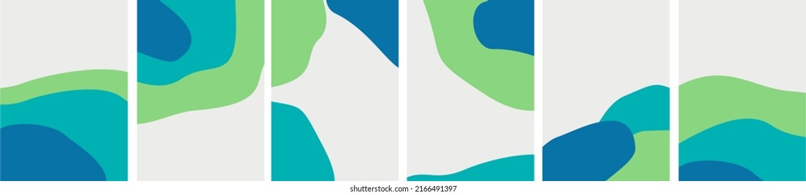 Modern trendy abstract art vector background design