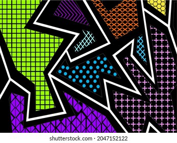 Modern and trendy abstract background template for banner, layout, ppt. Vector graphic