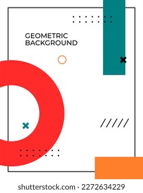 fondo geométrico abstracto moderno y de moda