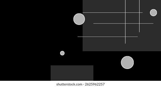 modern and trendy abstract geometric black background,Ilustration
