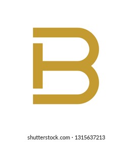 modern trendy B Letter unique Icon Design Logo