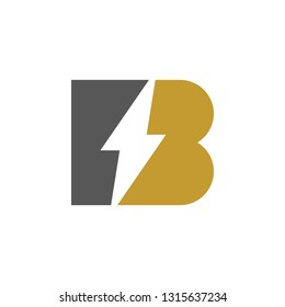 modern trendy B Letter unique Icon Design Logo