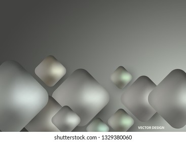 Modern trendy background of colored squares in the form of volumetric convex shapes. Bright colorful, luminous colors. Design of abstract textiles, wallpaper, flyers, business card, web design.