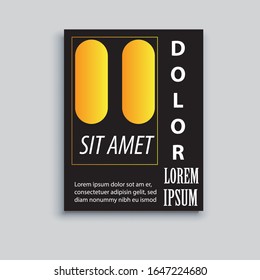 Moderne, trendige Hintergrund-Cover-Plakate, EPS10