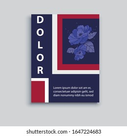 Moderne, trendige Hintergrund-Cover-Plakate, EPS10