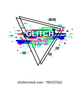 Modern trendy background cover posters, banners, flyers, placards. Set of abstract minimal template design for branding, advertising in geometric glitch style. Vector illustration.