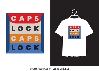 Modern Trendy bold typographic vivid colors perfect for t-shirts for stylish products, apparel prints.