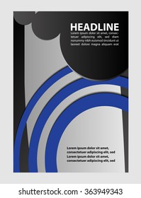 modern trendy flyer
