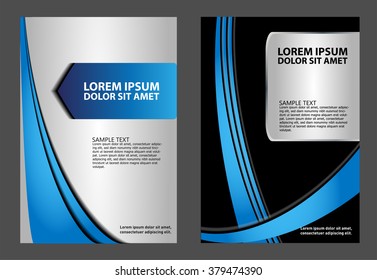 modern trendy flyer 
