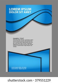 modern trendy flyer 