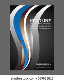 modern trendy flyer
