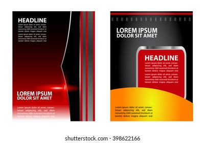 modern trendy flyer
