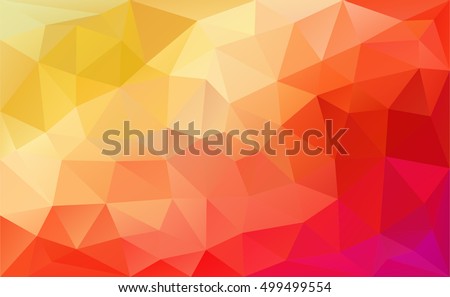 Modern and trendy geometric pattern. Abstract red background for web banner. 