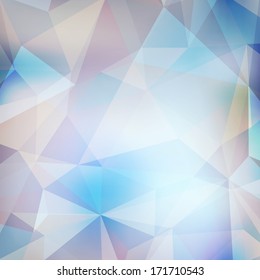 Modern and trendy geometric pattern. (Smooth and light tones). EPS10