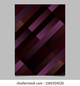 Modern trendy geometrical stripe page background - abstract vector template illustration