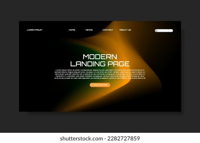 Modern trendy grainy gradient background, colorful abstract liquid 3d shapes. Soft gradient backdrop with place for text. Futuristic design for banner, poster, cover, flyer, presentation, landing page