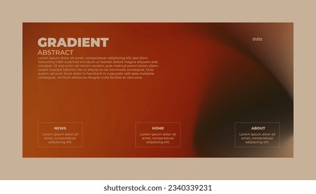 Modern trendy grainy gradient background, colorful abstract liquid 3d shapes. Soft gradient backdrop with place for text. Futuristic design for banner, poster, cover, flyer, presentation, landing page