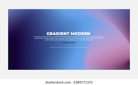 Modern trendy grainy gradient background, colorful abstract liquid 3d.Soft gradient backdrop with place for text. Futuristic design for banner, poster, cover, flyer, presentation, landing page