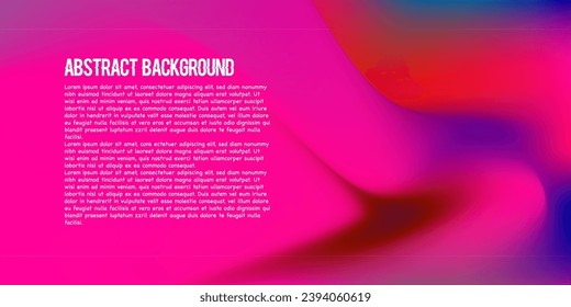 Fondo moderno de degradado de grano, colorido líquido abstracto 3d.Fondo de gradiente suave con lugar para texto. Diseño futurista para banner, afiche, portada, volante, presentación, página de inicio