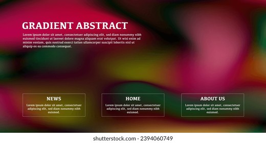 Fondo moderno de degradado de grano, colorido líquido abstracto 3d.Fondo de gradiente suave con lugar para texto. Diseño futurista para banner, afiche, portada, volante, presentación, página de inicio