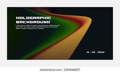 Modern trendy grainy gradient background, colorful abstract liquid 3d.Soft gradient backdrop with place for text. Futuristic design for banner, poster, cover, flyer, presentation, landing page