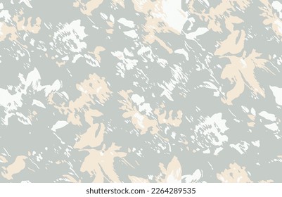 Modern trendy mid century abstract shapes monochrome seamless pattern. Geometric textured repeat pattern. Scandinavian abstraction. Nordic neutral print vector illustration for tile, rug, fashionable.
