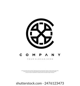 Moderno Monograma Mínimo De Moda X Para Negocios, Inicial Basado En La Letra X Icono Logo
