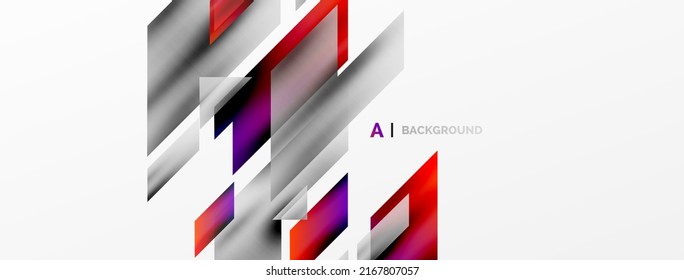 Modern trendy minimalist abstract background. Geometric pattern design, 3d and shadow effects. Vector Illustration