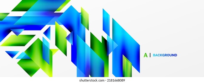 Modern trendy minimalist abstract background. Geometric pattern design, 3d and shadow effects. Vector Illustration