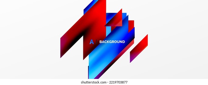 Modern trendy minimalist abstract background. Geometric pattern design, 3d and shadow effects. Vector Illustration