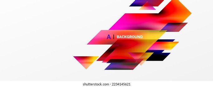Modern trendy minimalist abstract background. Geometric pattern design, 3d and shadow effects. Vector Illustration