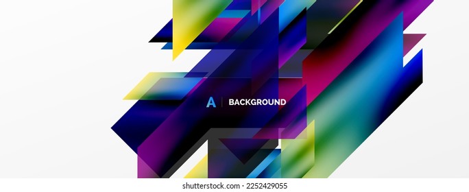 Modern trendy minimalist abstract background. Geometric pattern design, 3d and shadow effects. Vector Illustration