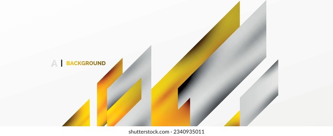 Modern trendy minimalist abstract background. Geometric pattern design, 3d and shadow effects. Vector Illustration