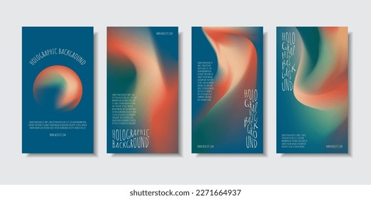 Modern trendy and simple gradient cover design template. Enhance your creative product with gradient